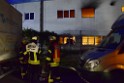 Grossbrand Halle Troisdorf Kriegsdorf Junkersring P541